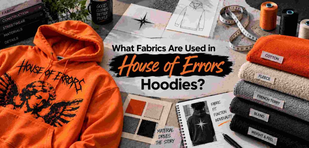 House of Errors Orange Hoodie: Complete Guide to Color, Fit, Fabric and Styling 5 What Fabrics Are Used in House of Errors Hoodies