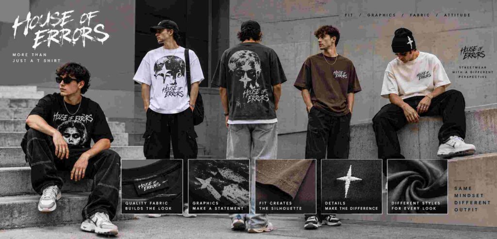 House of Errors T Shirt Outfit: Complete Streetwear Styling Guide 3 What Makes a House of Errors T Shirt Outfit Different