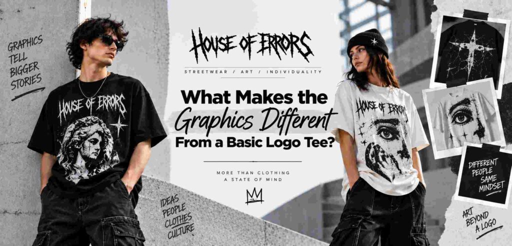 What Makes the Graphics Different From a Basic Logo Tee